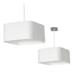 Milagro ML6362 NAPOLI WHITE/CHROME висяща лампа 1xE27
