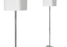Milagro ML6364 NAPOLI WHITE/CHROME подова лампа 1xE27