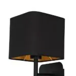 Milagro ML6365 NAPOLI BLACK/GOLD аплик 1xE27