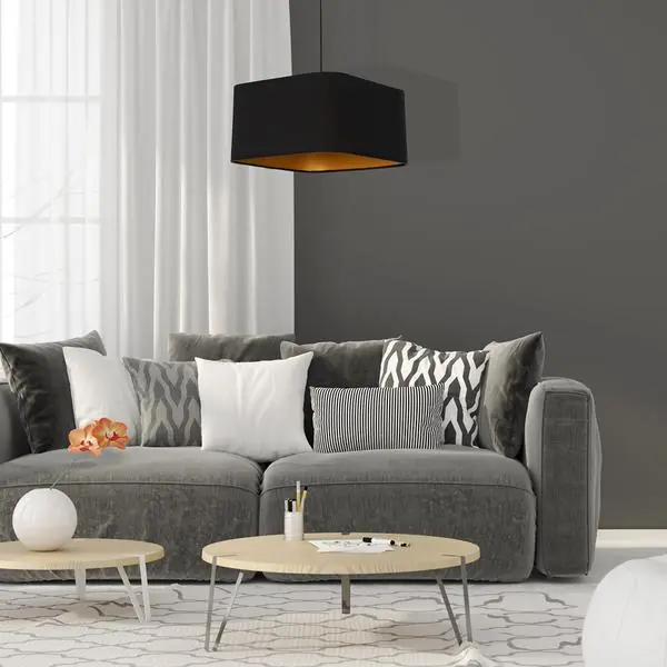 Milagro ML6368 NAPOLI BLACK/GOLD висяща лампа 1xE27