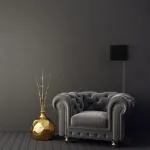 Milagro ML6370 NAPOLI BLACK/GOLD подова лампа 1xE27