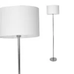 Milagro ML6376 CASINO WHITE/CHROME подова лампа 1xE27