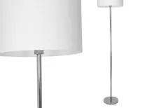 Milagro ML6376 CASINO WHITE/CHROME подова лампа 1xE27