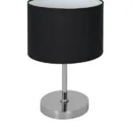 Milagro ML6381 Настолна лампа CASINO BLACK/CHROME 1xE27