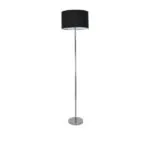 Milagro ML6382 CASINO BLACK/CHROME подова лампа 1xE27