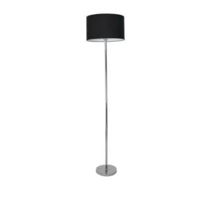 Milagro ML6382 CASINO BLACK/CHROME подова лампа 1xE27
