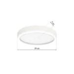 Milagro ML6393 GEA WHITE 36W LED Плафониера Ø390 мм