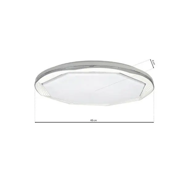 Milagro ML6400 OPTIMA 52W LED Плафониера Ø480 мм
