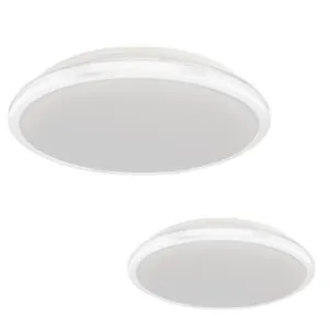 Milagro ML6401 LED Плафон TERMA WHITE 18W IP44 Ø280 мм