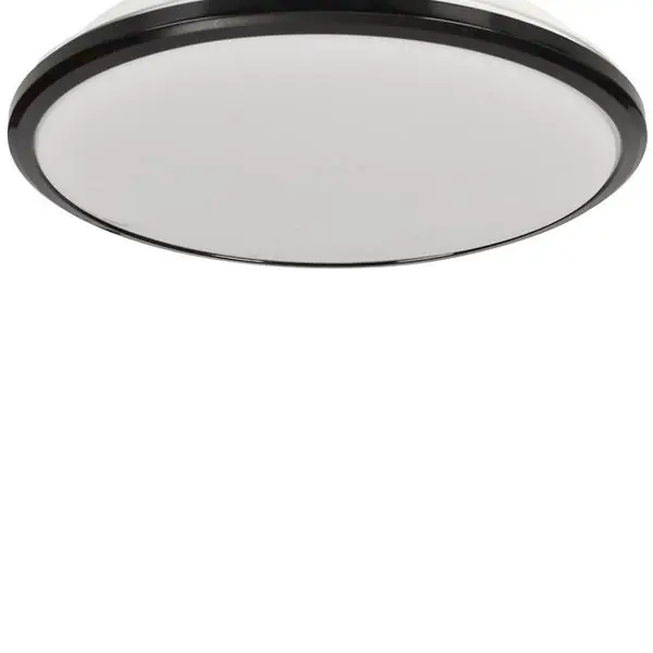 Milagro ML6402 LED Плафон TERMA BLACK 18W IP44 Ø280 мм