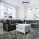 Milagro ML6404 LED Плафон TERMA BLACK 24W IP44 Ø360 мм