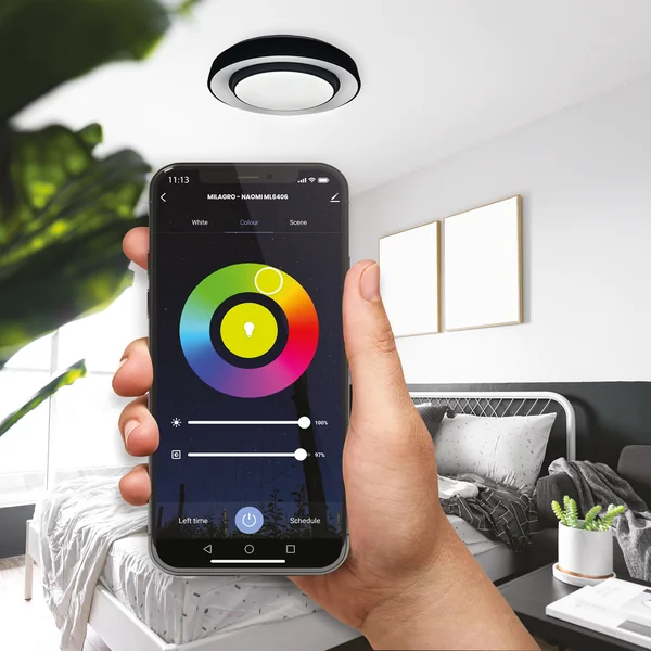 Milagro ML6406 Плафон NAOMI SMART Ø380 mm 24W LED RGB