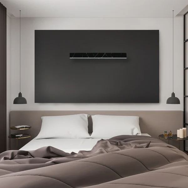 Milagro ML6472 PIERCE BLACK 24W LED стенна лампа