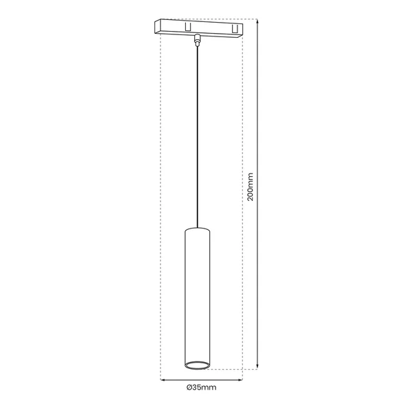 Milagro ML6629 MAGNETIC TRACK 7W LED