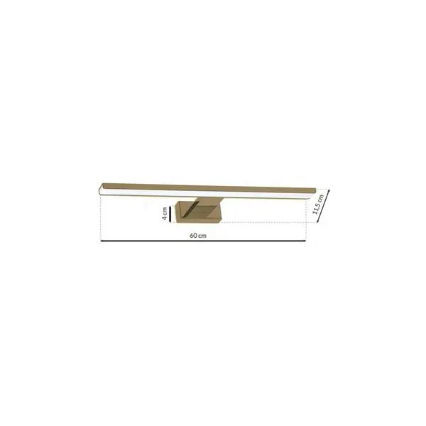Milagro ML7042 Аплик SHINE BRASS 60см 13.8W LED