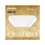 Milagro ML7928 Плафон QUADRO WHITE 38W
