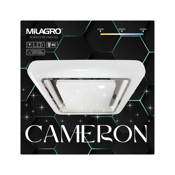 Milagro ML7938 Плафон CAMERON 38W