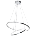 Milagro ML7943 РОТОНДА ХРОМ 51W LED висяща лампа