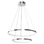 Milagro ML7943 РОТОНДА ХРОМ 51W LED висяща лампа