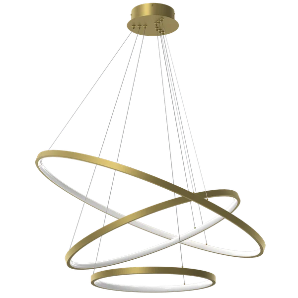 Milagro ML7947 Висяща LED лампа ROTONDA GOLD 93W