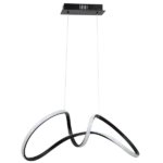 Milagro ML7951 Висяща LED лампа TESORO BLACK 48W