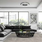 Milagro ML8339 ZONDA BLACK 48W LED плафон с вентилатор