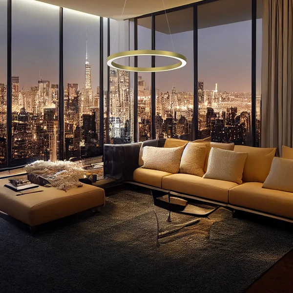 Milagro ML8421 GALAXIA GOLD 26W LED висяща лампа