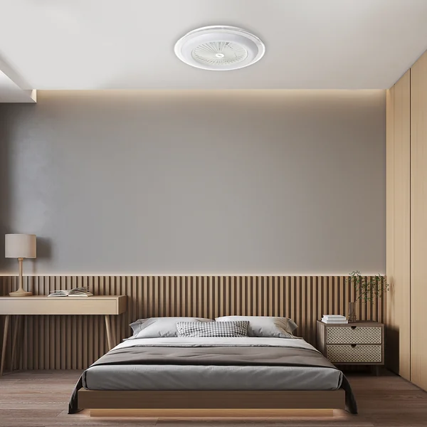 Milagro ML8504 ZONDA WHITE 48W LED плафон с вентилатор