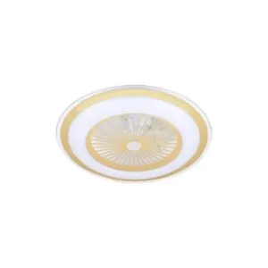 Milagro ML8505 ZONDA GOLD 48W LED плафон с вентилатор