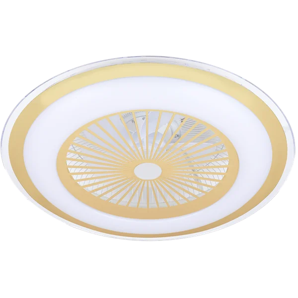 Milagro ML8505 ZONDA GOLD 48W LED плафон с вентилатор
