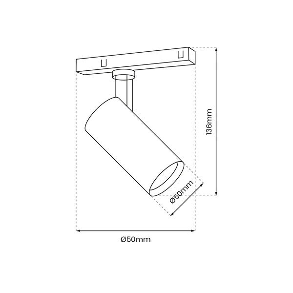 Milagro ML8681 МАГНИТНА ПИСТА 10W 4000K