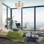 Milagro ML8809 Кристален Плафон ASPEN CHROME 6xE14