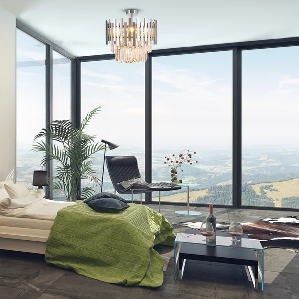 Milagro ML8809 Кристален Плафон ASPEN CHROME 6xE14