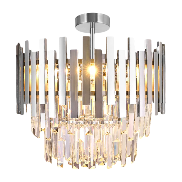 Milagro ML8809 Кристален Плафон ASPEN CHROME 6xE14