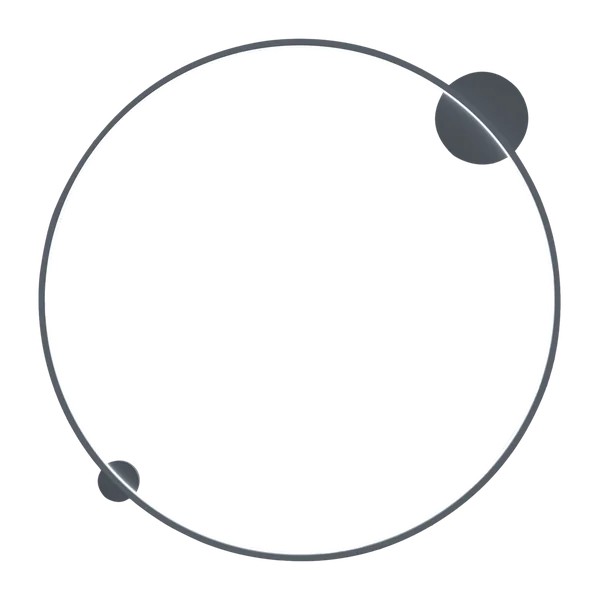 Milagro ML8860 LED плафон Saturno Black 46W
