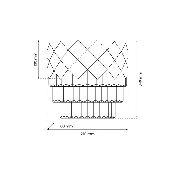 Milagro ML8887 Аплик CARISMA CHROME 2xE14