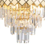 Milagro ML8891 Кристален Плафон CARISMA GOLD 9xE14
