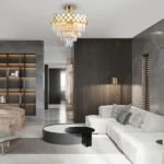 Milagro ML8891 Кристален Плафон CARISMA GOLD 9xE14