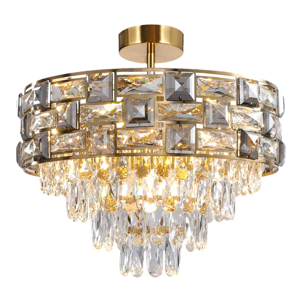 Milagro ML8894 Кристален Плафон LUXURIA 9xE14