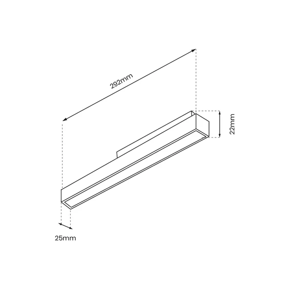 Milagro ML8928 МАГНИТНА ПИСТА 14W LED 3000K