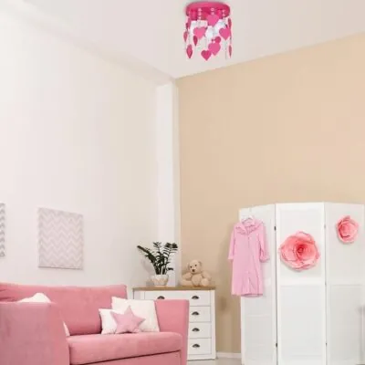 Milagro MLP1150 Плафон CORAZON PINK 3xE27