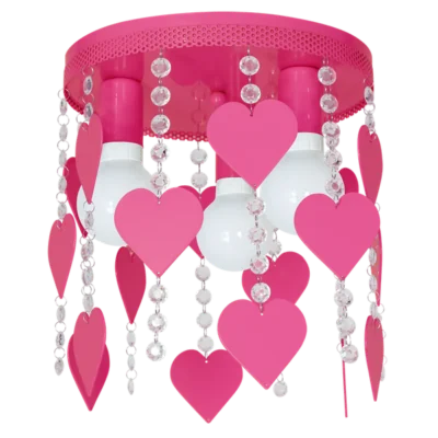 Milagro MLP1150 Плафон CORAZON PINK 3xE27
