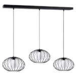 Milagro MLP4424 Висяща лампа KRONOS BLACK 3xE14