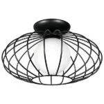 Milagro MLP4425 Плафон KRONOS BLACK 1xE14