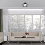 Milagro MLP4425 Плафон KRONOS BLACK 1xE14