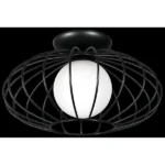 Milagro MLP4425 Плафон KRONOS BLACK 1xE14