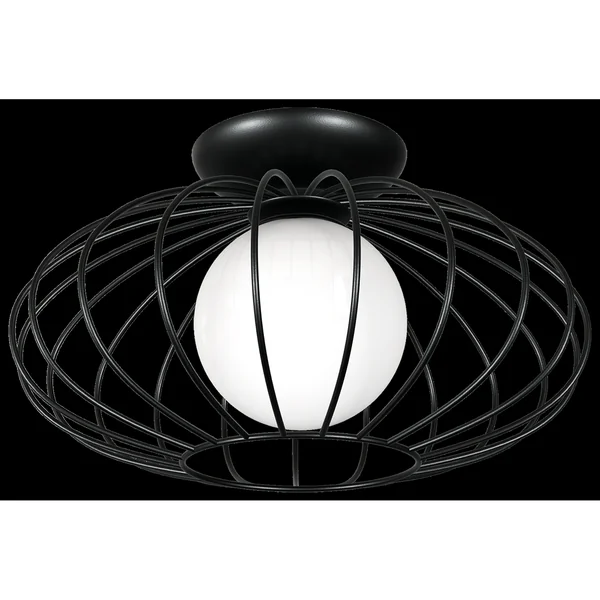 Milagro MLP4425 Плафон KRONOS BLACK 1xE14