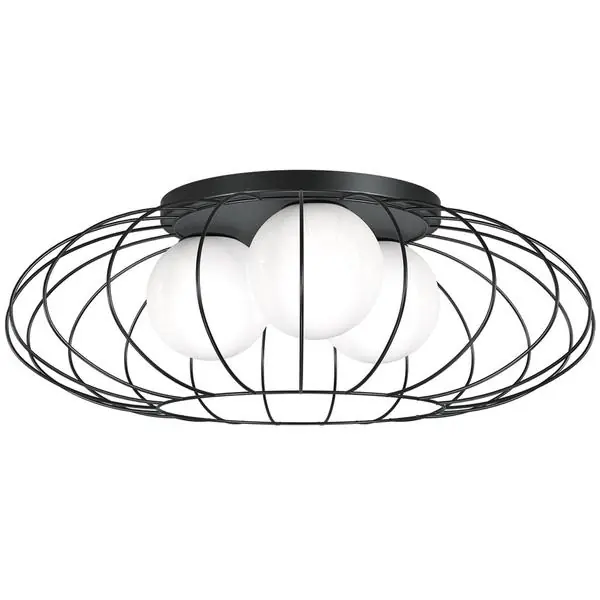 Milagro MLP4426 Плафон KRONOS BLACK 3xE14