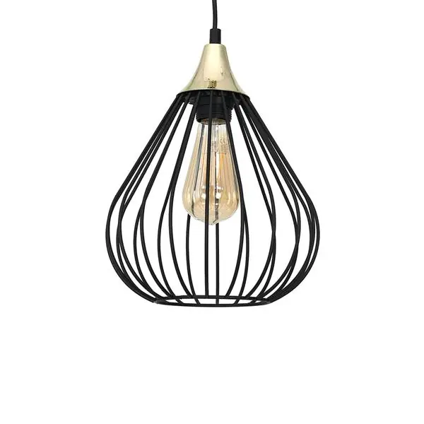 Milagro MLP4795 Висяща лампа KANE BLACK 3xE27