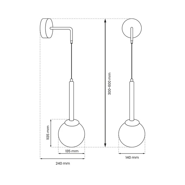 Milagro MLP4819 Аплик PARMA 1xE14
